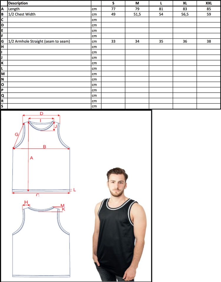 Herren Netz - Tank - Top | Build Your Brand