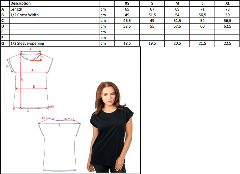 Damen Extended Shoulder T-Shirt | Build Your Brand