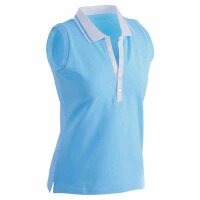 Elastic Poloshirt ohne Ärmel | James & Nicholson