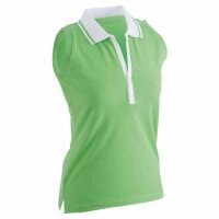 Elastic Poloshirt ohne Ärmel | James & Nicholson