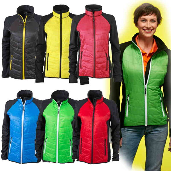 Damen Hybridjacke | James & Nicholson