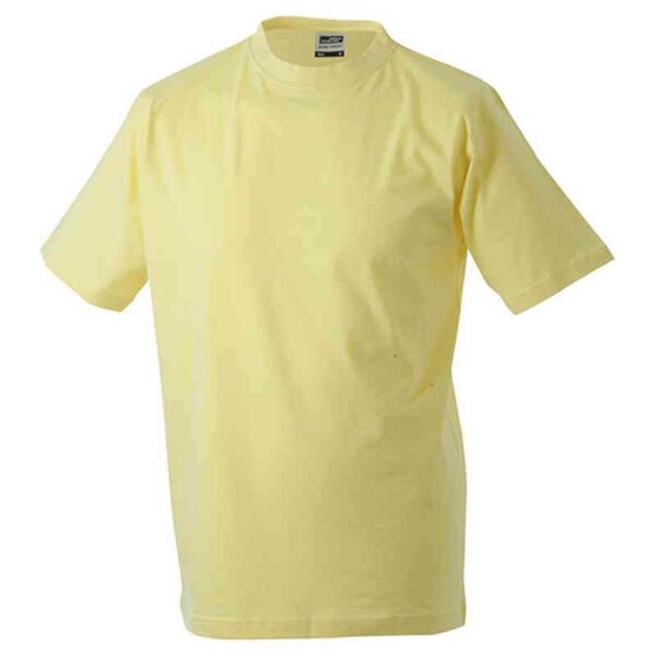 Basic T-Shirt S - 3XL | James & Nicholson hellgelb S