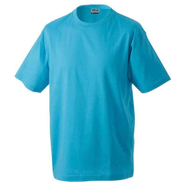 Basic T-Shirt S - 3XL | James & Nicholson türkis L