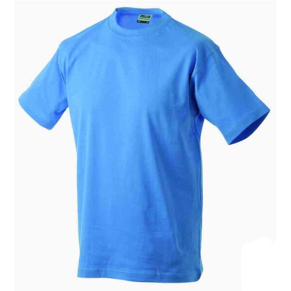 Basic T-Shirt S - 3XL | James & Nicholson aqua 3XL