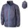 Sportliche Herren Regenjacke | James & Nicholson navy/aqua 3XL
