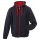 Sportiver Herren Hoodie | James & Nicholson navy/rot-XL
