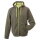 Sportiver Herren Hoodie | James & Nicholson olive/limone-XL
