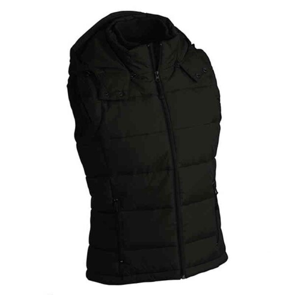 Herren Steppweste | James & Nicholson schwarz 3XL