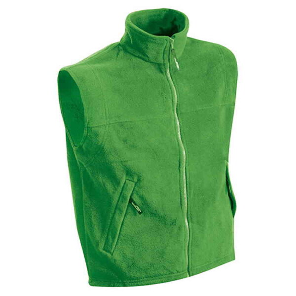 Herren Fleeceweste | James & Nicholson limone XL