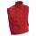 Herren Fleeceweste | James & Nicholson rot XL