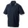 Poloshirt mit Kontraststreifen | James & Nicholson navy/weiß S