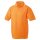 Poloshirt mit Kontraststreifen | James & Nicholson orange/weiß 3XL