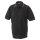 Poloshirt mit Kontraststreifen | James & Nicholson schwarz/orange XXL