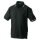 Poloshirt mit Kontraststreifen | James & Nicholson schwarz/silber M