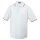 Poloshirt mit Kontraststreifen | James & Nicholson weiß/rot XXL