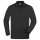 Herren langarm Poloshirt | James & Nicholson schwarz XXL