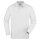 Herren langarm Poloshirt | James & Nicholson weiß L