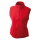 Leichte Damen Fleeceweste | James & Nicholson rot-M