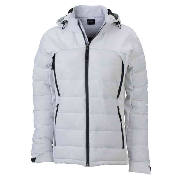 Damen Wintersportjacke | James & Nicholson weiß M