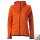 Damen Fleece Hoodie | James & Nicholson orange/carbon S