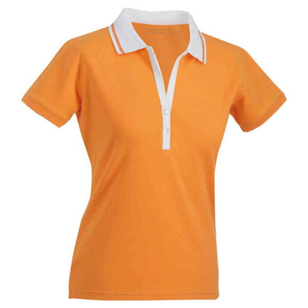 Elastic Poloshirt | James & Nicholson orange XL