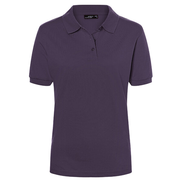 Poloshirt Classic | James & Nicholson aubergine XXL