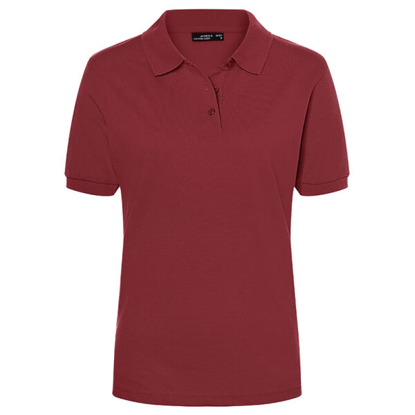 Poloshirt Classic | James & Nicholson weinrot XL