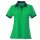 Damen Urban Poloshirt | James & Nicholson farngrün/navy XXL