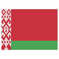 Flagge Weißrussland 90x150cm mit Befestigungsösen
