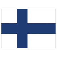 Flagge Finnland 90x150cm mit Befestigungsösen
