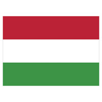 Flagge Ungarn 90x150cm mit Befestigungsösen