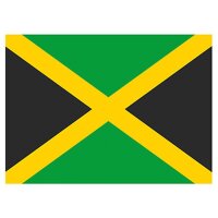 Flagge Jamaika 90x150cm mit Befestigungsösen