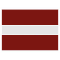 Flagge Lettland 90x150cm mit Befestigungsösen