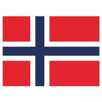 Flagge Norwegen 90x150cm mit Befestigungsösen