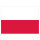 Flagge Polen 90x150cm mit Befestigungsösen