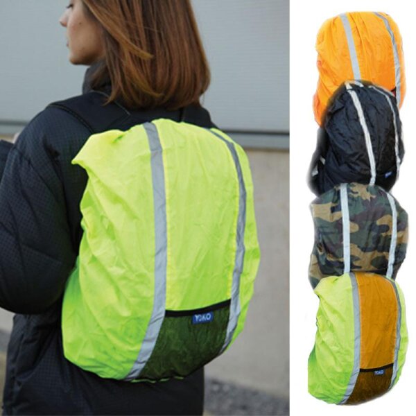 High Visibility Wasserdichte Rucksack-Hülle | YOKO