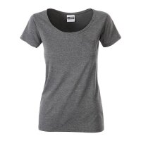 Damen Bio T-Shirt mit Brusttasche | James & Nicholson