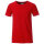 Kinder T-Shirt für Jungen | James & Nicholson red-122/128 (M)