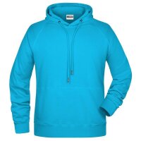 Herren Kapuzensweat mit Raglanärmeln | James & Nicholson