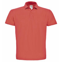 Polo ID.001 / Unisex | B&C Pixel Coral-L