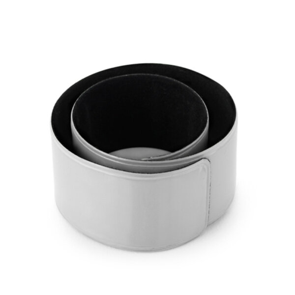 High-Vis Snap Armband | Printwear Silver