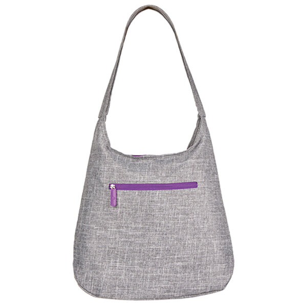 Grey-Melange/Neon-Lilac