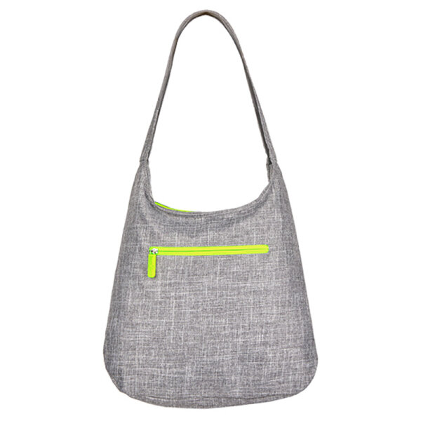 Grey-Melange/Neon-Yellow