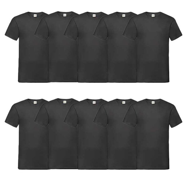 10er Set schwarz